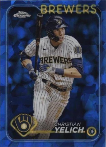 2024 Topps Chrome Sapphire Edition - Christian Yelich #145
