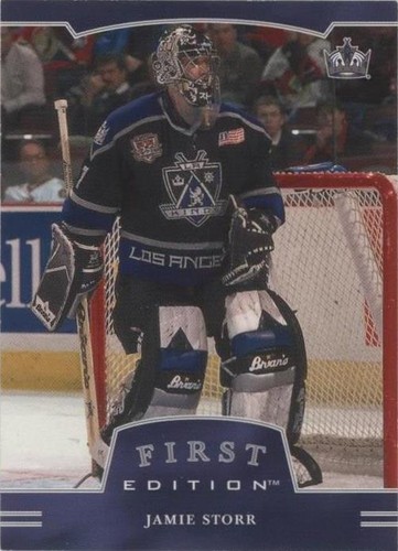 2002-03 In the Game Be A Player First Edition - Jamie Storr #127
