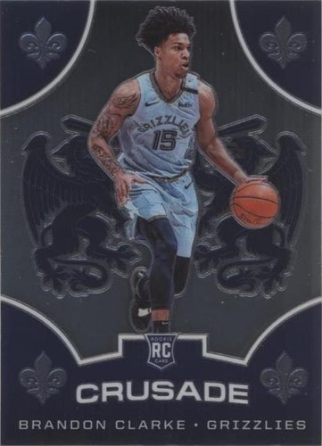 Panini Brandon Clarke RC Gold auto/10 鑑定 2019 Panini Contenders DP #71 - Brandon Clarke RC AUTO