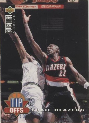 1994-95 Upper Deck Collector's Choice International - Clyde Drexler #187