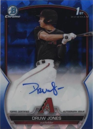 2023 Bowman Sapphire Edition - Druw Jones #BSPA-DJ