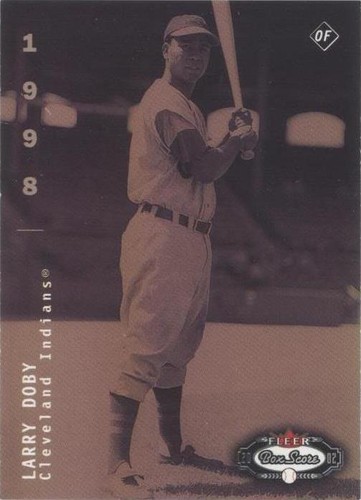 2002 Fleer Box Score - Larry Doby #282
