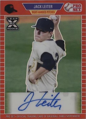 2021 Leaf Pro Set Metal - Jack Leiter #PA-JL1