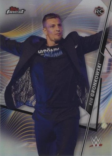 2020 Topps Finest WWE - Rob Gronkowski #116