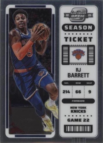 2020-2021 Panini Absolute Memorabilia Veteran RJ Barrett
