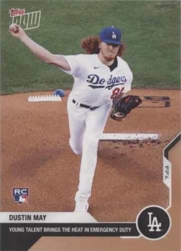 2020 Topps Now - Dustin May #5