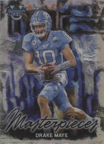 2023 Bowman's Best University Drake Maye #BM-2