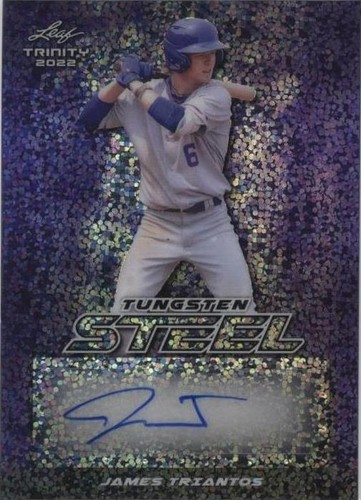 2022 Leaf Trinity - James Triantos #TS-JT1