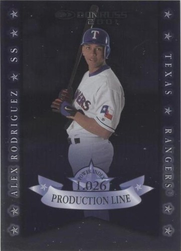 2001 Donruss - Alex Rodriguez #PL-54