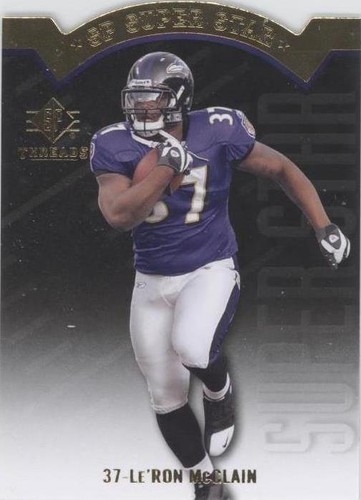 2009 SP Threads Le'Ron McClain #AP49