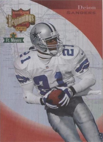 1997 Absolute Beginnings Deion Sanders #180