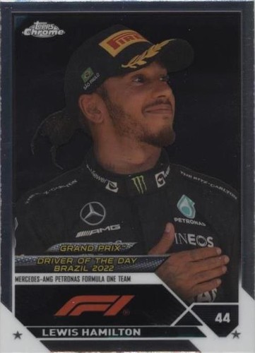 2023 Topps Chrome Formula 1 - Lewis Hamilton #186
