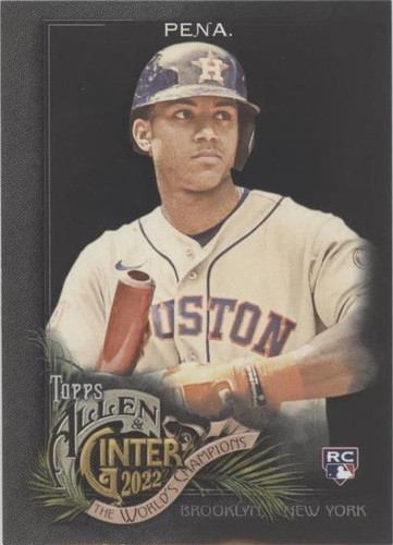 2022 Topps Allen & Ginter X - Jeremy Pena #349