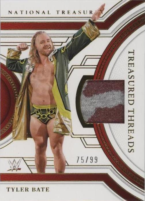 2024 Panini National Treasures WWE - Tyler Bate #TT-TBT