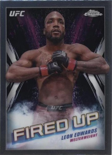 2024 Topps Chrome UFC - Leon Edwards #FDP-13