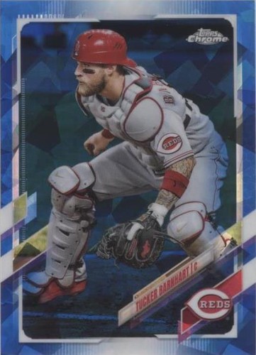 2021 Topps Chrome Sapphire Edition - Tucker Barnhart #580