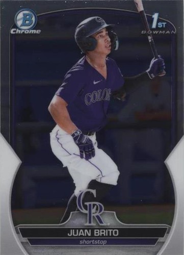 2023 Bowman - Juan Brito #BCP-77