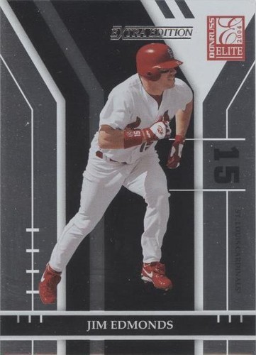 2004 Donruss Elite Extra Edition - Jim Edmonds #142