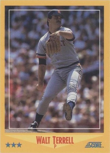 1988 Score - Walt Terrell #538
