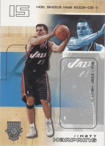 2002-03 Fleer Hot Shots - Matt Harpring #88