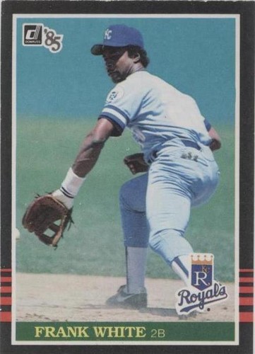 1985 Donruss - Frank White #175