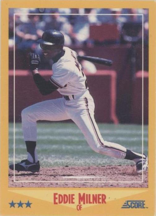 1988 Score - Eddie Milner #548