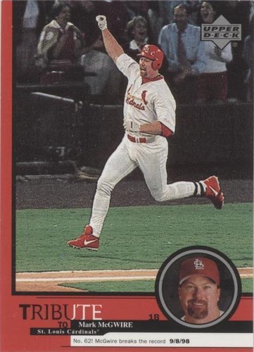 1999 Upper Deck Tribute to Mark McGwire - Mark McGwire #22
