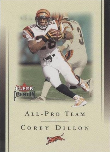 2002 Fleer Premium Corey Dillon #8 APT