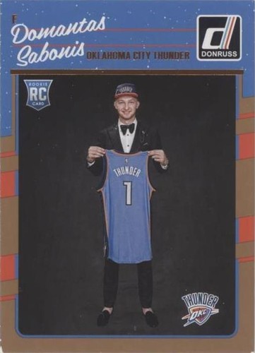 2016-17 Panini Donruss - Domantas Sabonis #161
