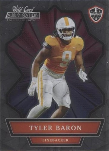 2021 Wild Card Alumination NIL Collegiate Edition Tyler Baron #ANBC-81