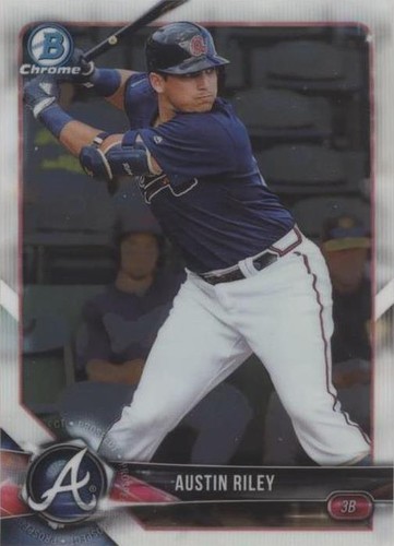 2018 Bowman Chrome - Austin Riley #BCP155