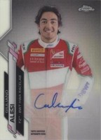 2020 Topps Chrome Formula 1 - Giuliano Alesi #F1A-GA