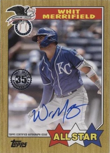 2022 Topps Update Series - Whit Merrifield #87ASA-WM