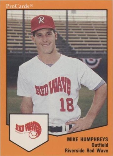 1989 ProCards Minor League Team Sets - Mike Humphreys #1400