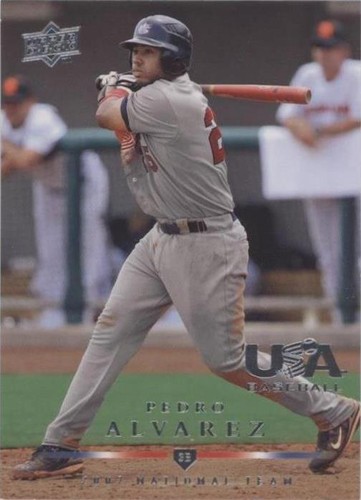 2008 Upper Deck - Pedro Alvarez #USA-17