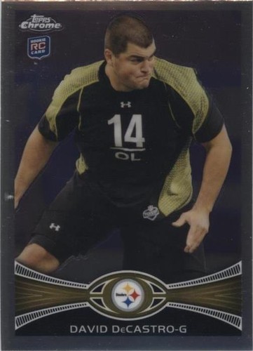 2012 Topps Chrome David DeCastro #138