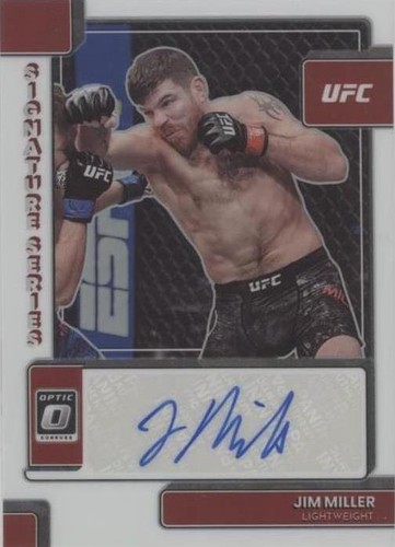 2023 Panini Donruss Optic UFC - Jim Miller #SS-JML