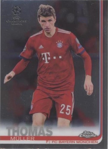 2018-19 Topps Chrome UCL Thomas Müller #93