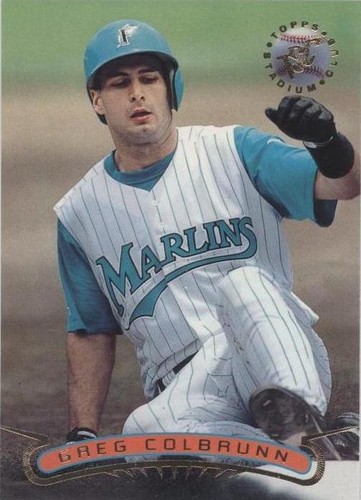 1996 Topps Stadium Club - Greg Colbrunn #19