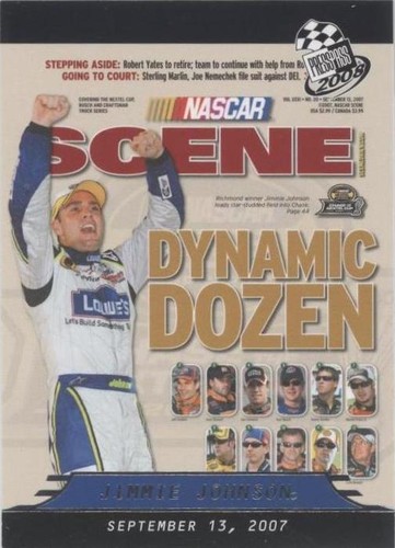 2008 Press Pass - Jimmie Johnson #81