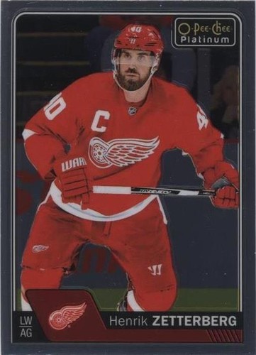 2016-17 O-Pee-Chee Platinum - Henrik Zetterberg #10