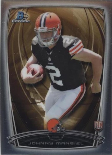 2014 Bowman Chrome Johnny Manziel #130