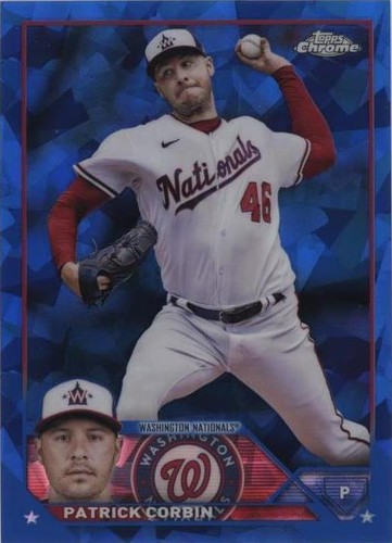 2023 Topps Chrome Update Series Sapphire Edition - Patrick Corbin #USCS172