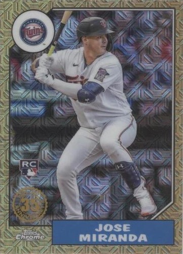 2022 Topps Update Series - Jose Miranda #T87C-33
