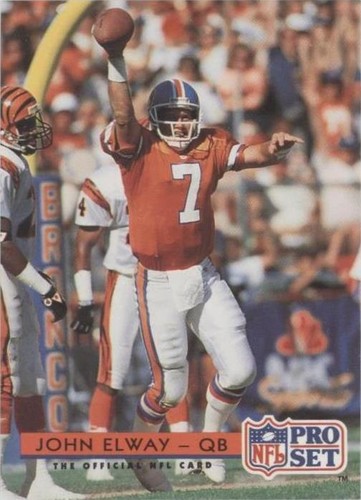1992 Pro Set John Elway #155