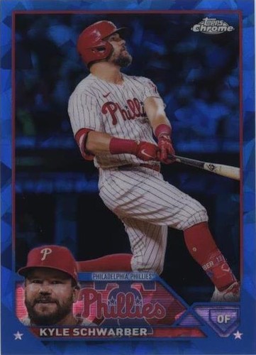 2023 Topps Chrome Sapphire Edition - Kyle Schwarber #466