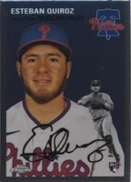 2023 Topps Chrome Platinum Anniversary - Esteban Quiroz #176
