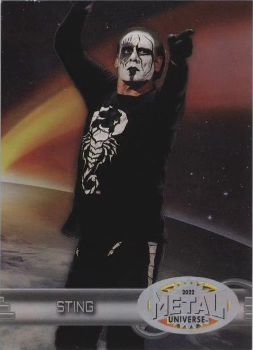 2022 Skybox Metal Universe AEW All Elite Wrestling - Sting #R-50