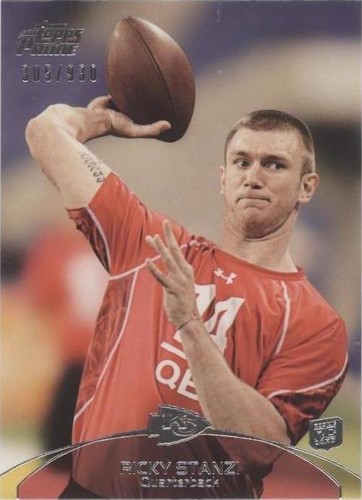 2011 Topps Prime Ricky Stanzi #87