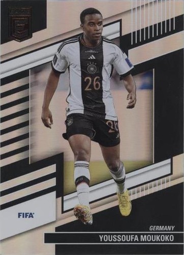 2023-24 YOUSSOUFA MOUKOKO 18/99 auto panini donruss the